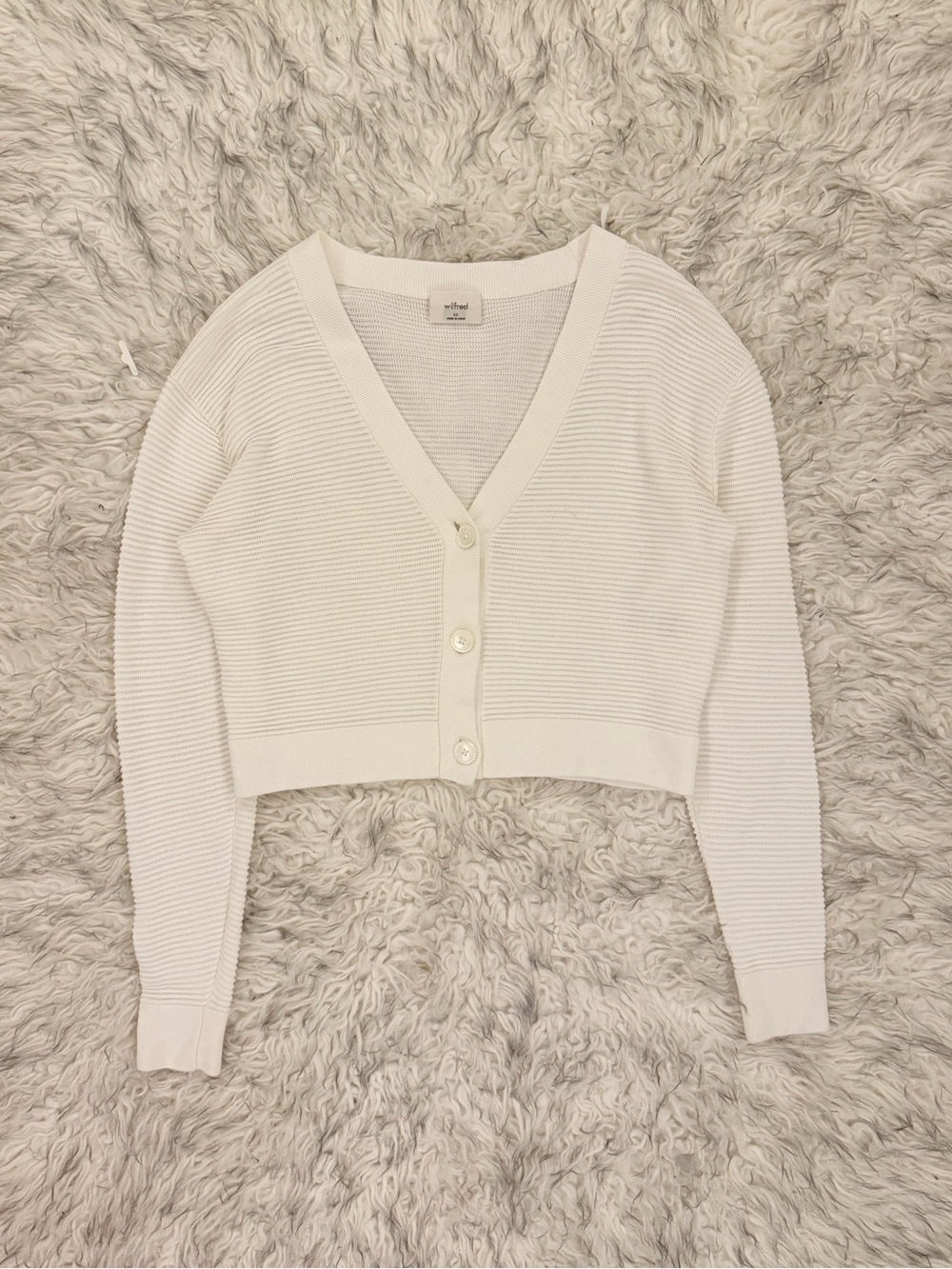 Wilfred ‘Light’ Cropped Cardigan - Oak